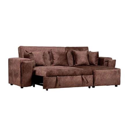 โซฟาเข้ามุมขวา AS FURNITURE ALEX CLBWU38 สีน้ำตาล_5
