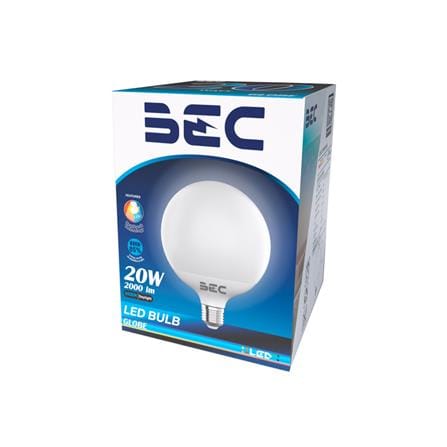 หลอด LED BEC G120 GLOBE 20 วัตต์ DAYLIGHT E27_1