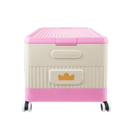 กล่องเก็บของ STACKO KID DUCK SIZE M 54X36X34 ซม. สีชมพู_1