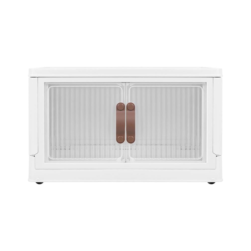 กล่องบานเปิด STACKO CLOUD SIZE M 56x32x33 ซม. สีขาว