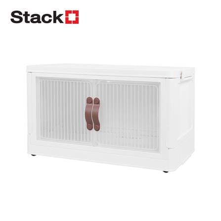 กล่องบานเปิด STACKO CLOUD SIZE M 56x32x33 ซม. สีขาว_0
