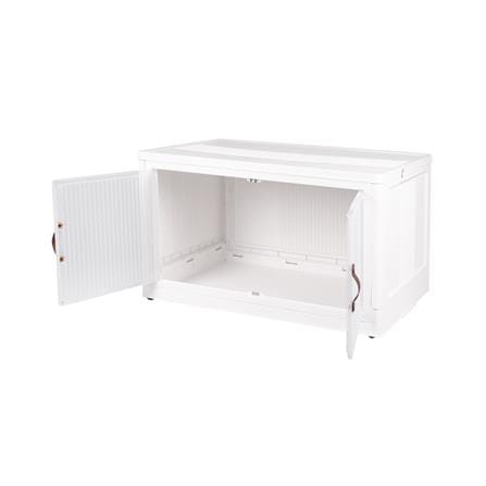 กล่องบานเปิด STACKO CLOUD SIZE M 56x32x33 ซม. สีขาว_3