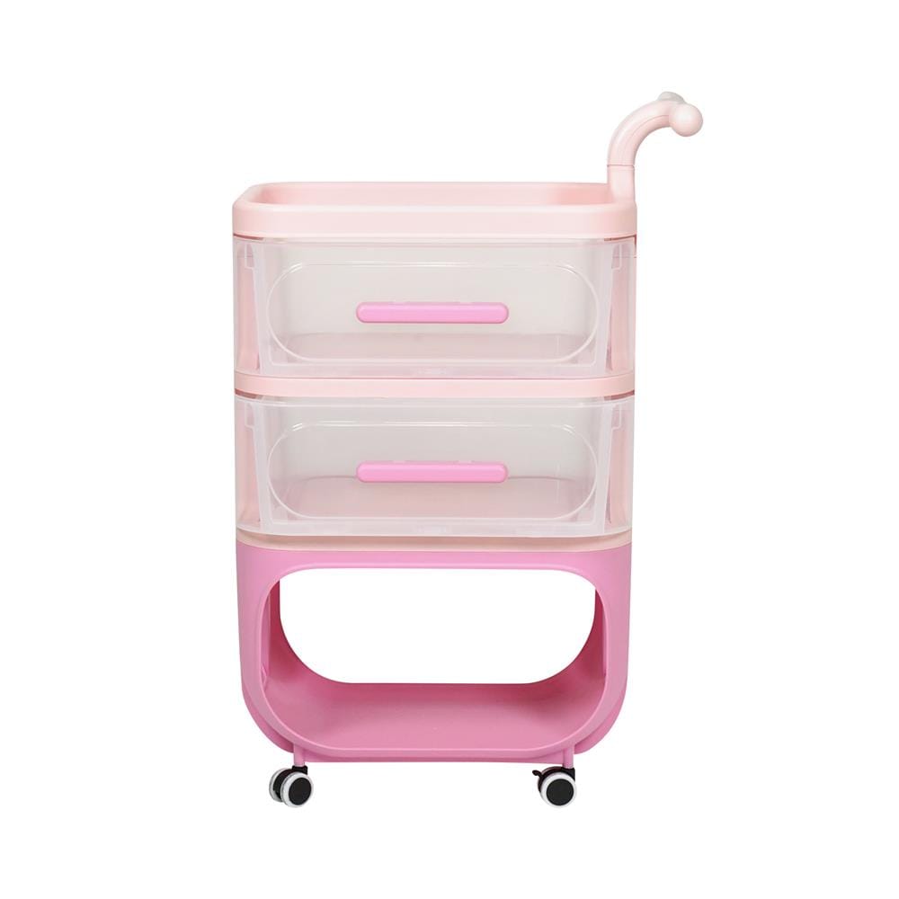 ชั้นวางของ 3 ชั้น STACKO KID VIVE 50X32X78 ซม. สีชมพู