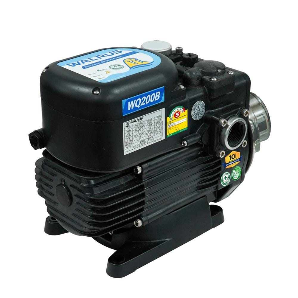 ปั๊มอัตโนมัติเงียบ WALRUS PUMP WQ200B 180 วัตต์