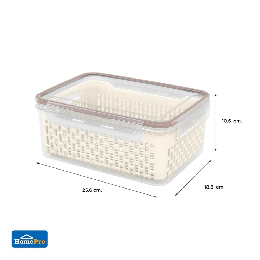 กล่องจัดเก็บในตู้เย็น KECH AIRY 3,350 มล.