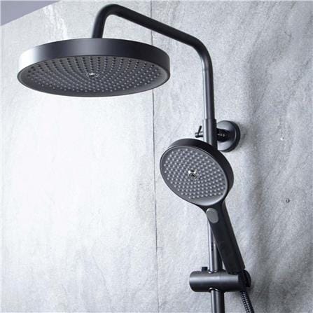 ฝักบัว RAIN SHOWER น้ำอุ่น RASLAND SUPREME-BLACK_2