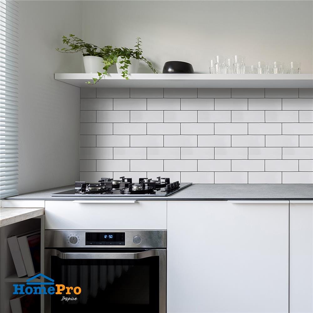 สติกเกอร์ HOME LIVING STYLE COOK AL BRICK 0.60X3 ม.