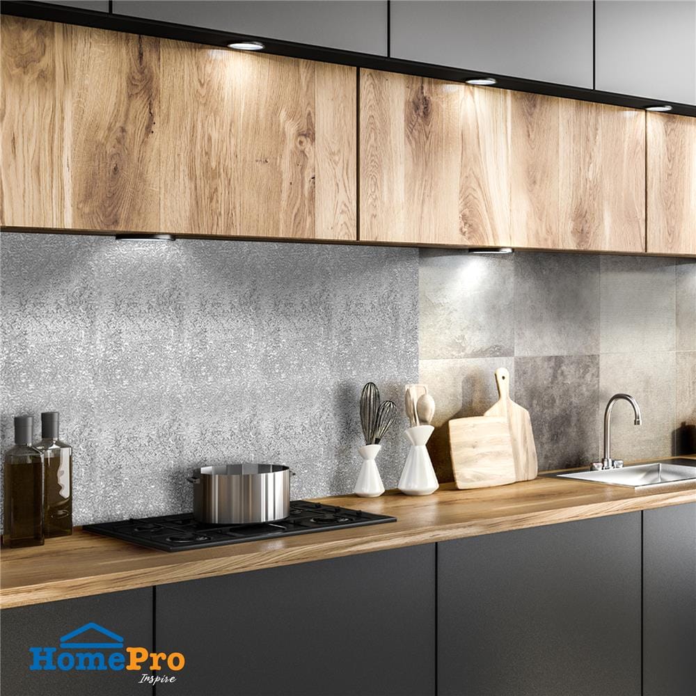 สติกเกอร์ HOME LIVING STYLE COOK AL FOIL 0.45X5 ม. สีเงิน