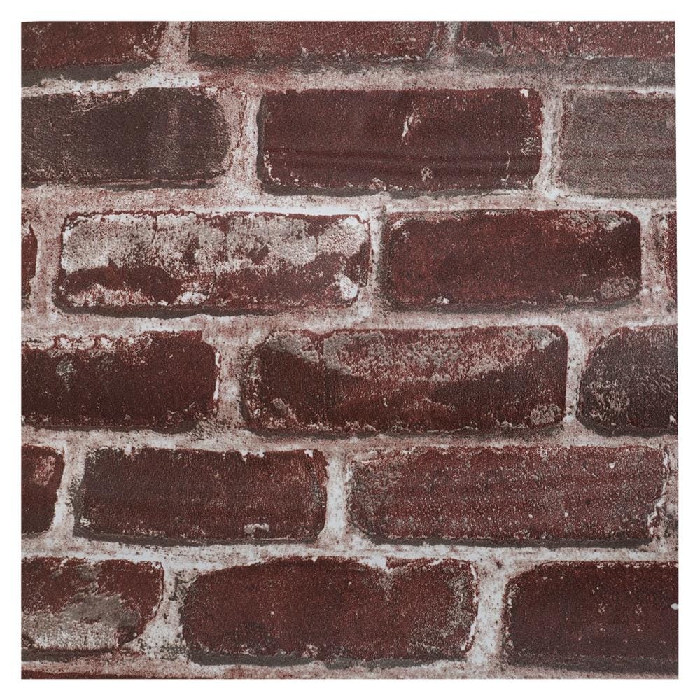 วอลล์สติกเกอร์ HOME LIVING STYLE BRICK 0.90X3 ม. สีน้ำตาล