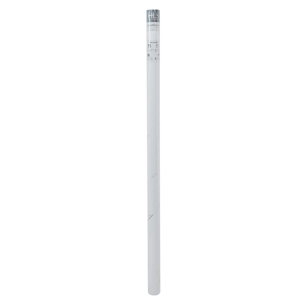 วอลล์สติกเกอร์ HOME LIVING STYLE MARBLE 0.90X3 ม. สีขาว