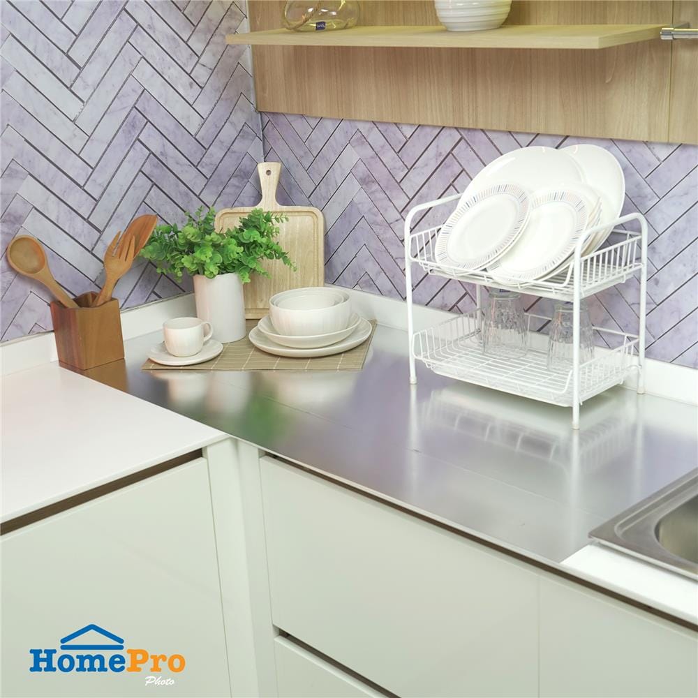 สติกเกอร์ HOME LIVING STYLE COOK AL SMOOTH 0.45X5 ม.
