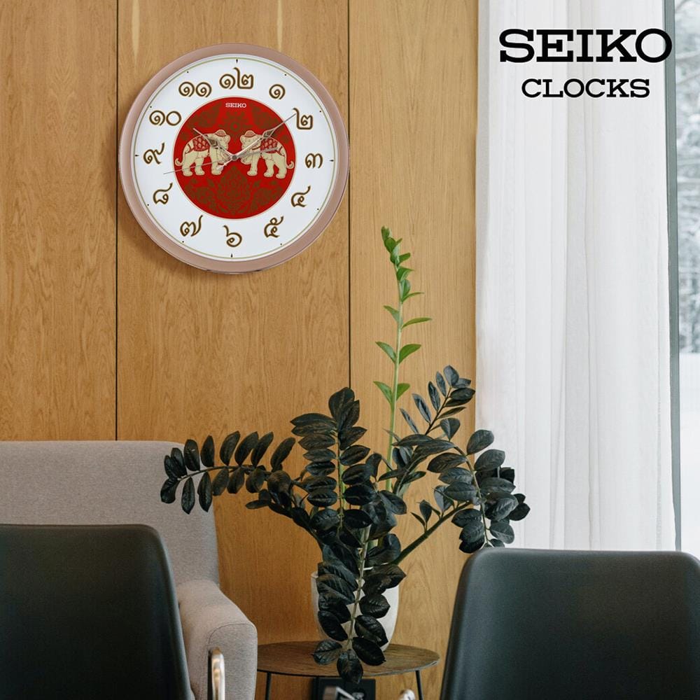 นาฬิกาแขวน SEIKO CLOCKS PGA020P 14.21 นิ้ว สี PINK GOLD