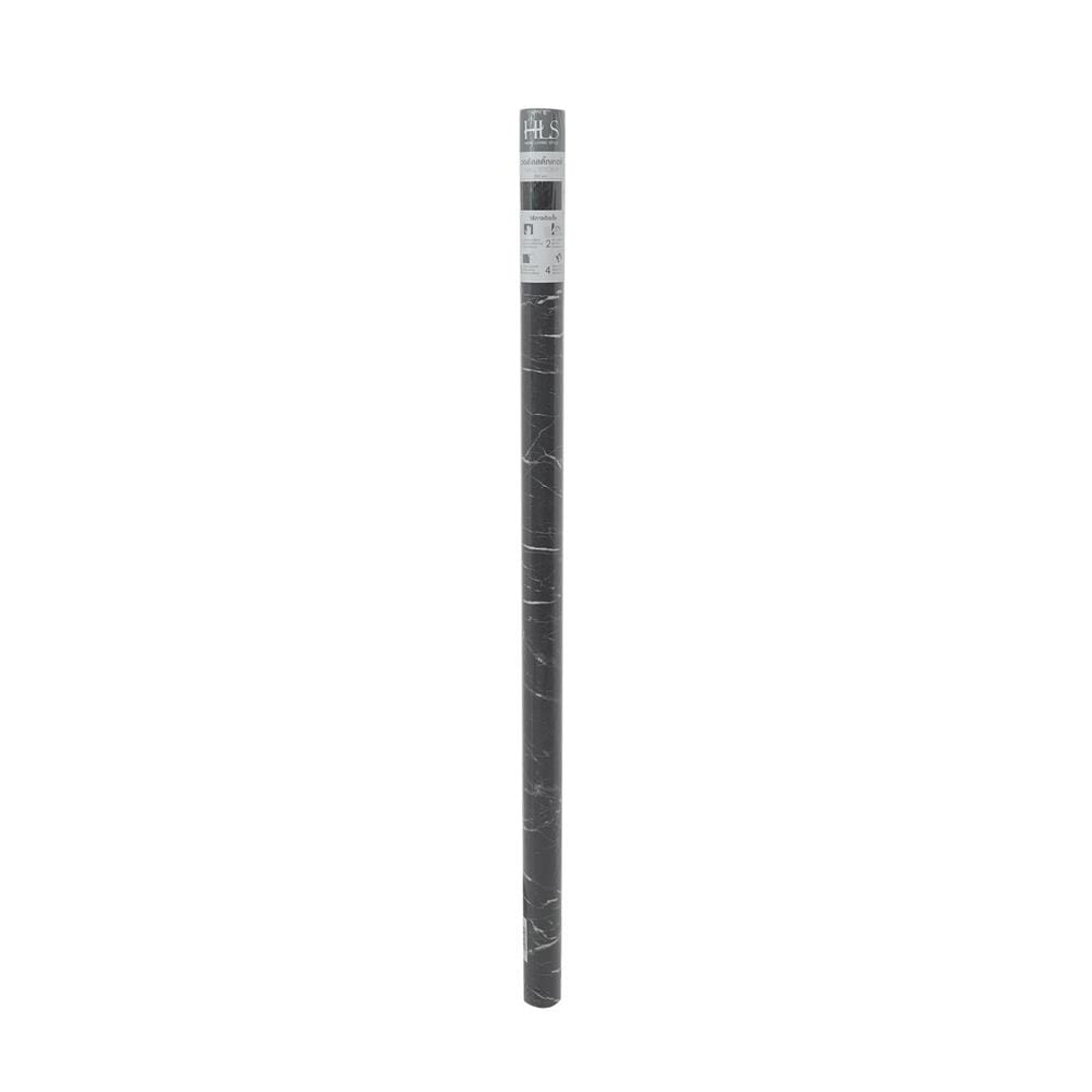 วอลล์สติกเกอร์ HOME LIVING STYLE MARBLE 0.90X3 ม. สีดำ