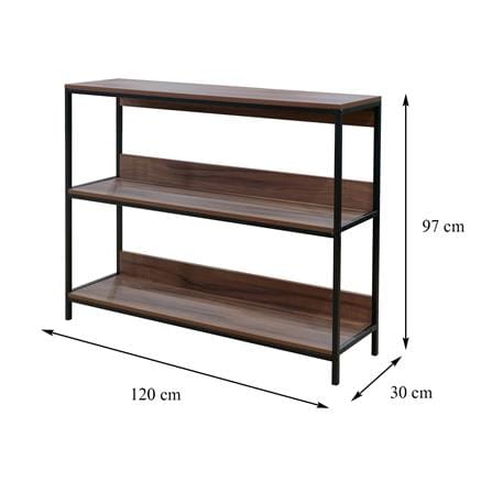 ชั้นวางของโล่ง 3 ชั้น FURDINI MATIN 120 ซม. สีวอลนัท_7