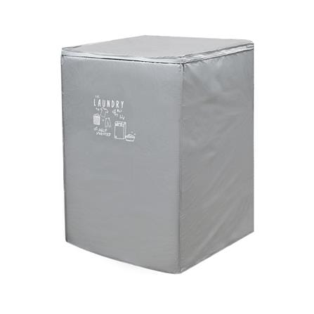 ถุงคลุมเครื่องซักผ้าฝาบน PLIM WASH DRY SIZE M สีเทา_1