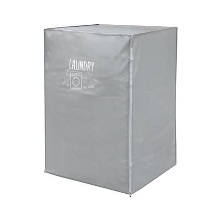 ถุงคลุมเครื่องซักผ้าฝาหน้า PLIM WASH DRY SIZE L สีเทา_1
