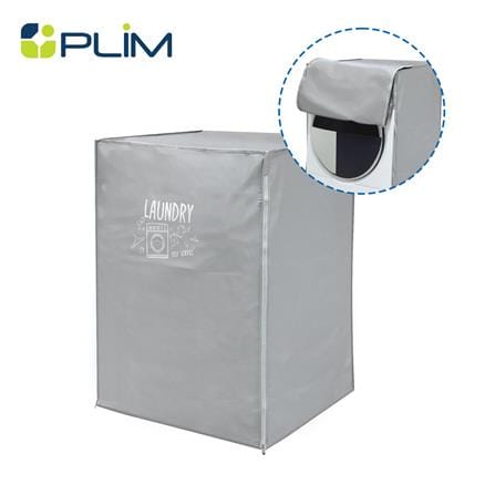 ถุงคลุมเครื่องซักผ้าฝาหน้า PLIM WASH DRY SIZE M สีเทา_0