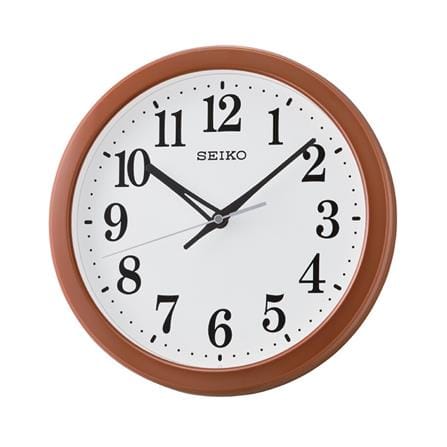 นาฬิกาแขวน SEIKO CLOCKS QHA012B 11.02 นิ้ว สีน้ำตาล_0