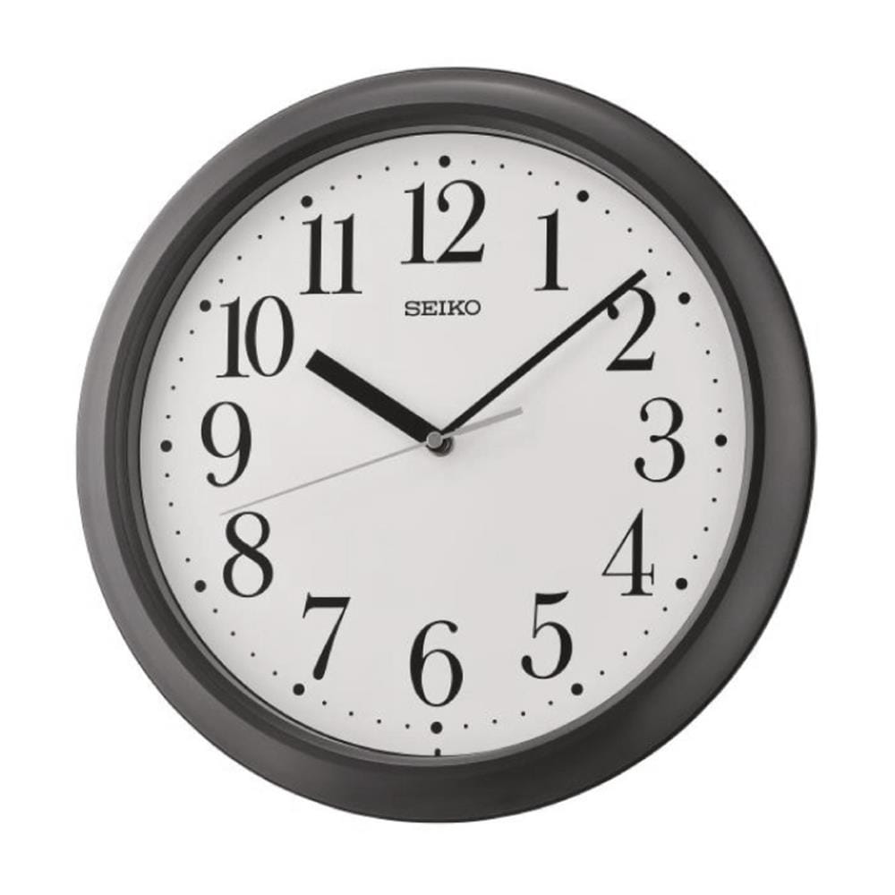 นาฬิกาแขวน SEIKO CLOCKS QXA787K 12.7 นิ้ว สีดำ