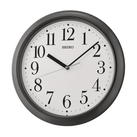 นาฬิกาแขวน SEIKO CLOCKS QXA787K 12.7 นิ้ว สีดำ