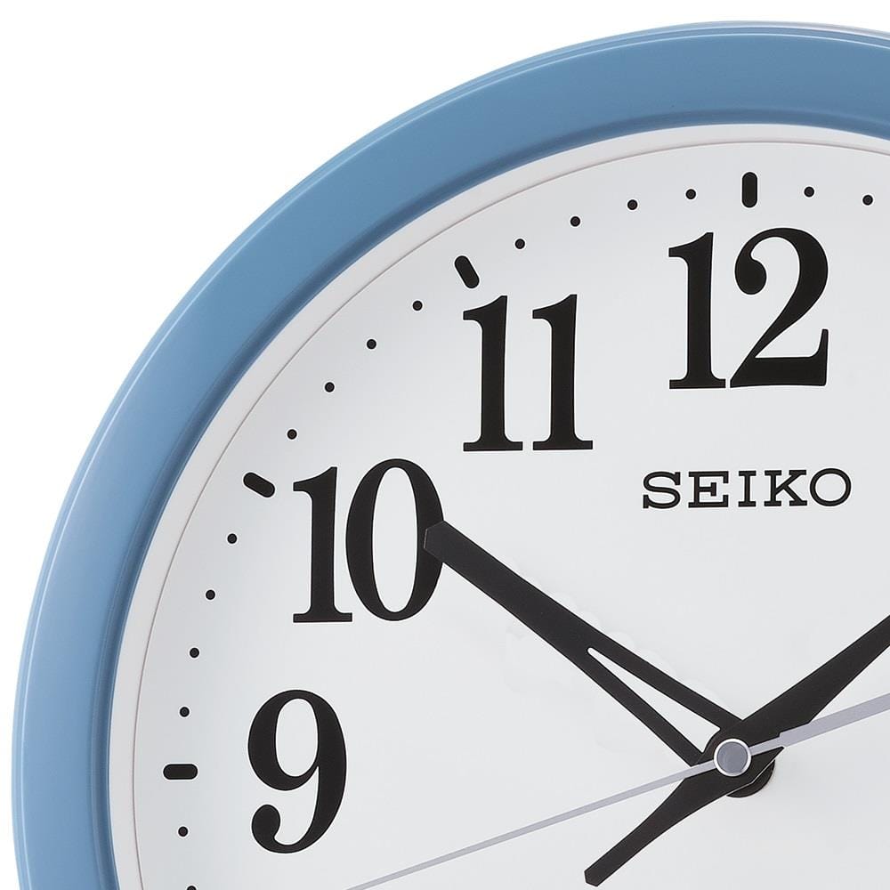 นาฬิกาแขวน SEIKO CLOCKS QHA012L 11.02 นิ้ว สีฟ้า