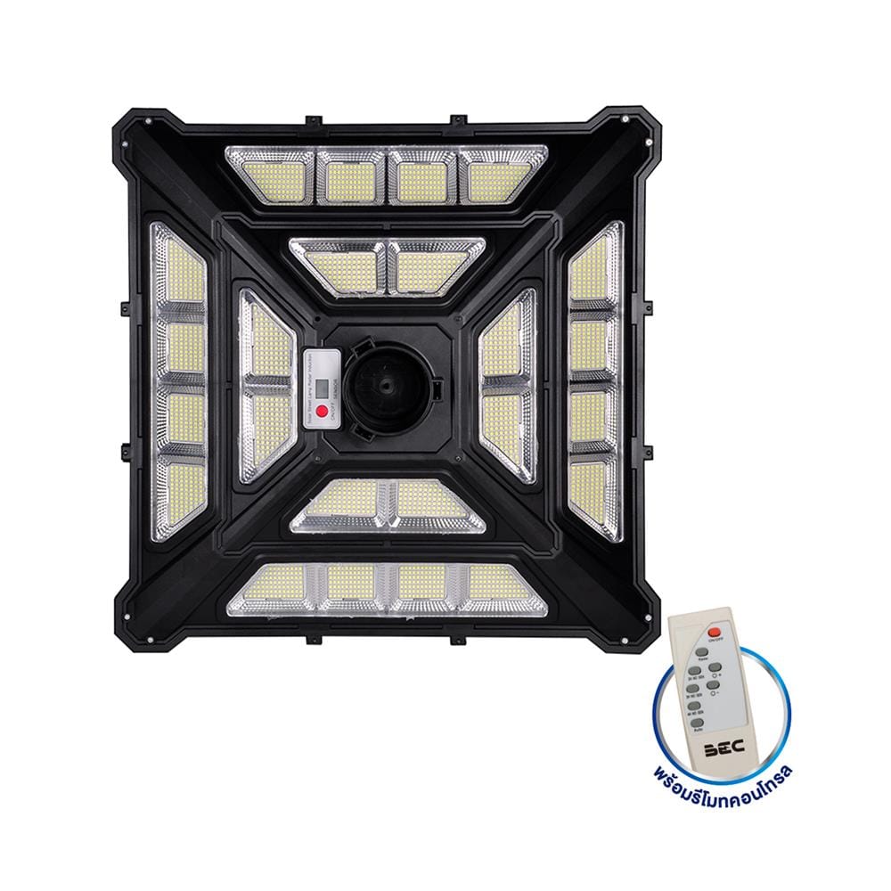 ไฟสนาม SOLAR CARINI NORAH SQ 1,000 วัตต์ DAYLIGHT สีดำ