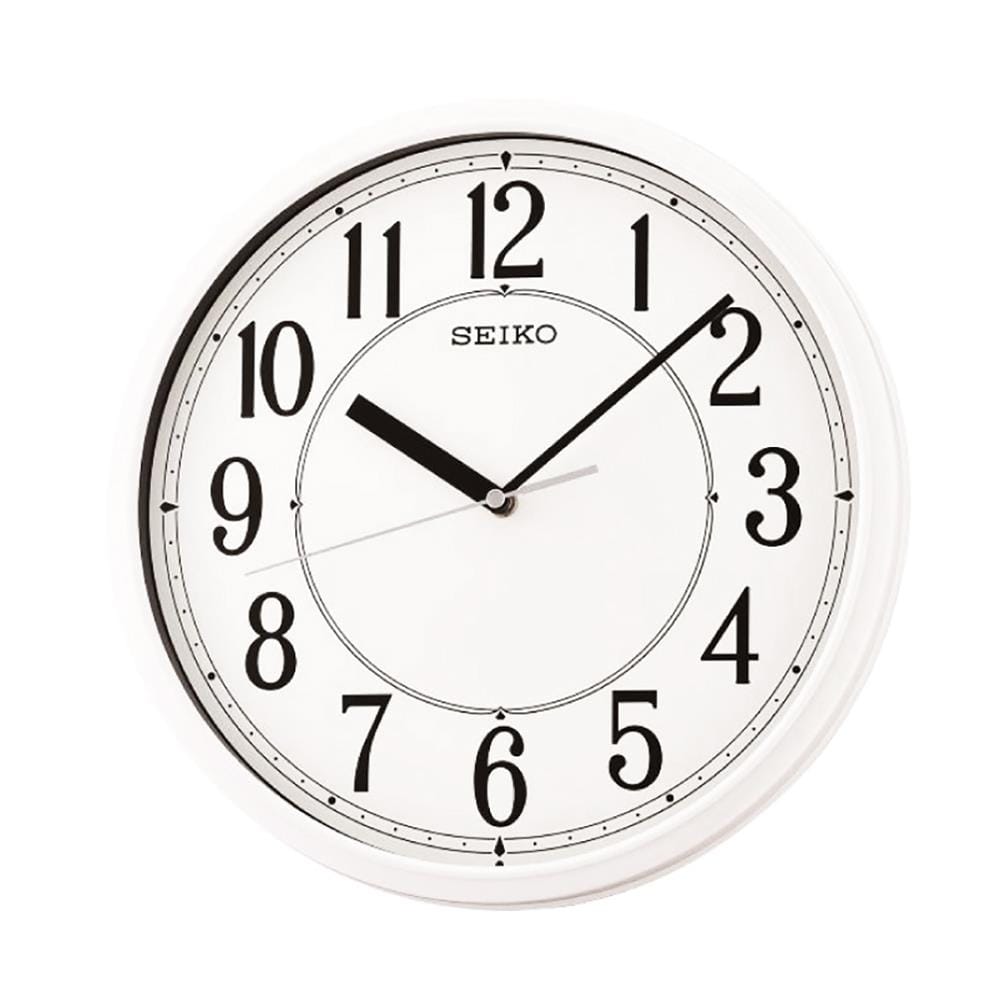 นาฬิกาแขวน SEIKO CLOCKS QXA756H 12 นิ้ว สีขาว