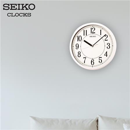 นาฬิกาแขวน SEIKO CLOCKS QXA756H 12 นิ้ว สีขาว_1