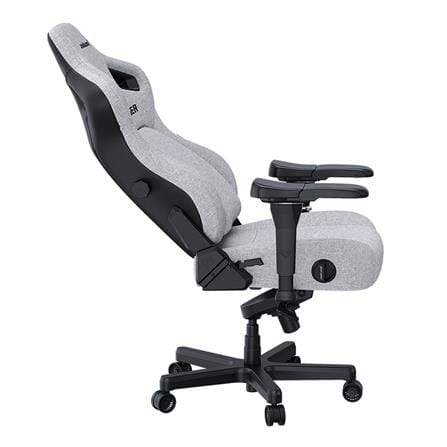 เก้าอี้เกมมิ่ง ANDA SEAT KAISER 4 SIZE L เบาะผ้า สีเทา_2