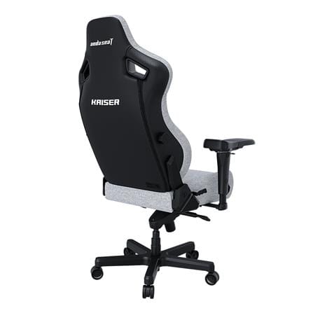 เก้าอี้เกมมิ่ง ANDA SEAT KAISER 4 SIZE L เบาะผ้า สีเทา_3