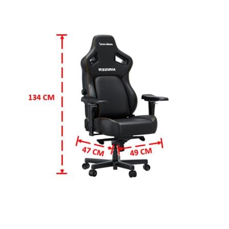 เก้าอี้เกมมิ่ง ANDA SEAT KAISER 4 SIZE L PVC สีดำ_6