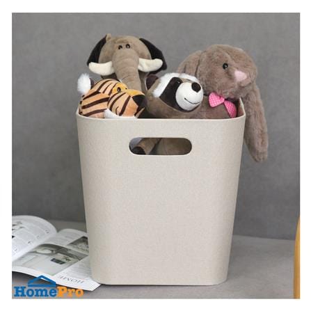 กล่องผ้าเหลี่ยม STACKO PETA 27X27X28 ซม. สีครีม_3