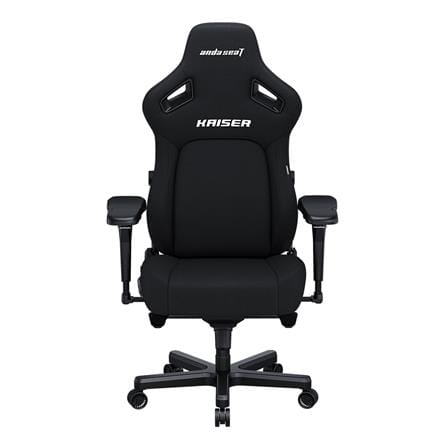 เก้าอี้เกมมิ่ง ANDA SEAT KAISER 4 SIZE XL เบาะผ้า สีดำ_0