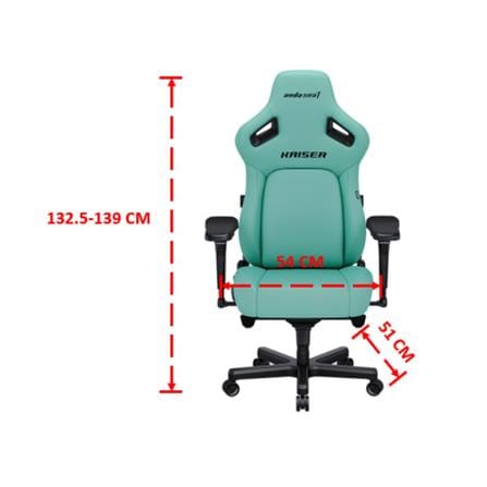เก้าอี้เกมมิ่ง ANDA SEAT KAISER 4 SIZE XL PVC สีฟ้า_4