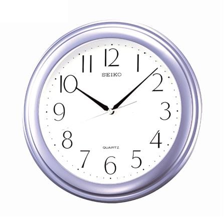นาฬิกาแขวน SEIKO CLOCKS QXA327L 11.4 นิ้ว สีม่วง_0