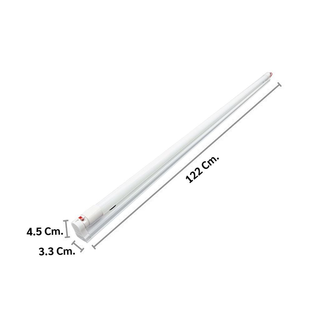 ชุดรางนีออน LED CARINI T8 ANNA18WDE 18 วัตต์ DAYLIGHT