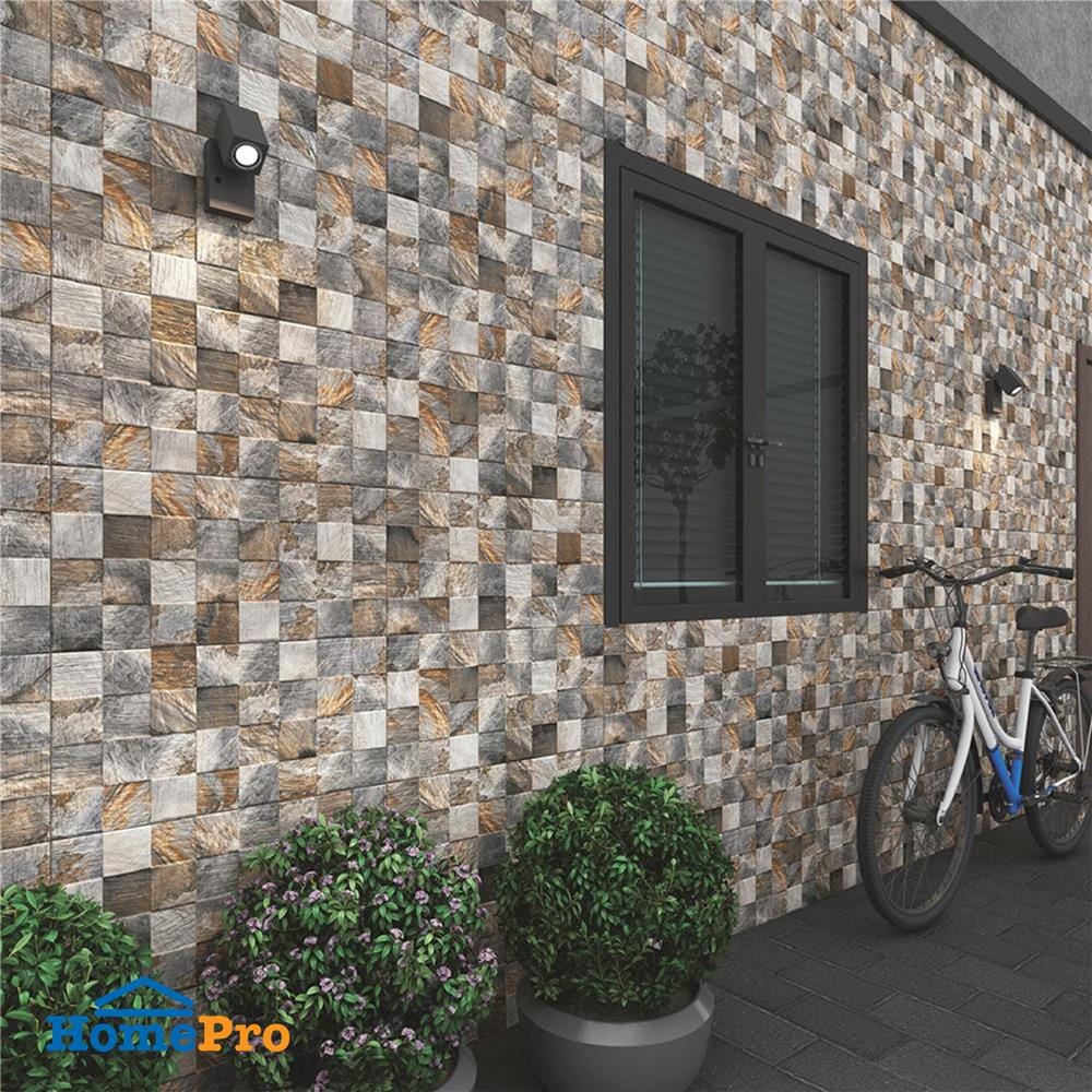 กระเบื้องผนัง 30x60 ซม. MAXIMUS ฮาร์ตวูด นอซ สโตน เทา A 1.08 ตร.ม.