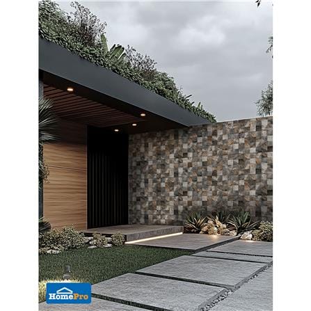 กระเบื้องผนัง 30x60 ซม. MAXIMUS ฮาร์ตวูด นอซ สโตน เทา A 1.08 ตร.ม._5