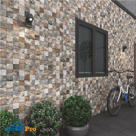 กระเบื้องผนัง 30x60 ซม. MAXIMUS ฮาร์ตวูด นอซ สโตน เทา A 1.08 ตร.ม._8