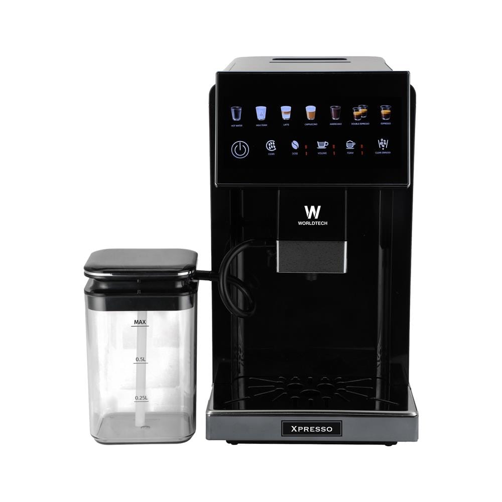 เครื่องชงกาแฟอัตโนมัติ WORLDTECH WT-CM501 สีดำ_1