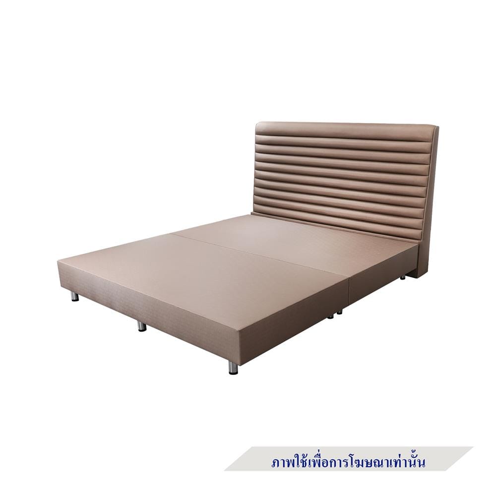 ฐานรองหัวเตียง 3.5 ฟุต SLUMBERLAND WILLOVY สี BROWN