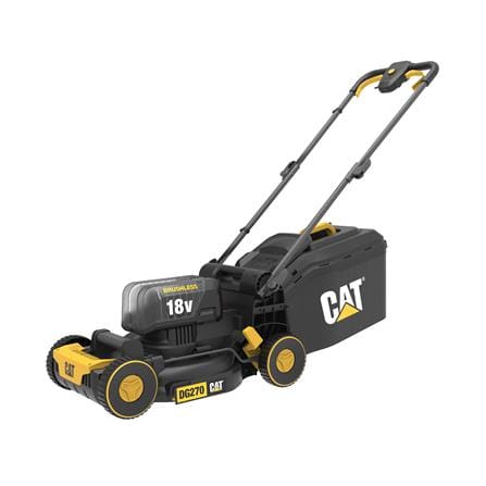รถตัดหญ้าไร้สาย (พร้อมแบตเตอรี่) CAT DG270 18 โวลต์_0