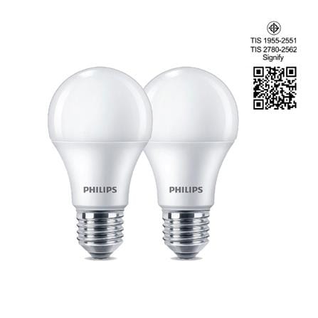 หลอด LED PHILIPS ESSENTIAL 7 วัตต์ WARM WHITE E27 แพ็ก 2 ชิ้น_5