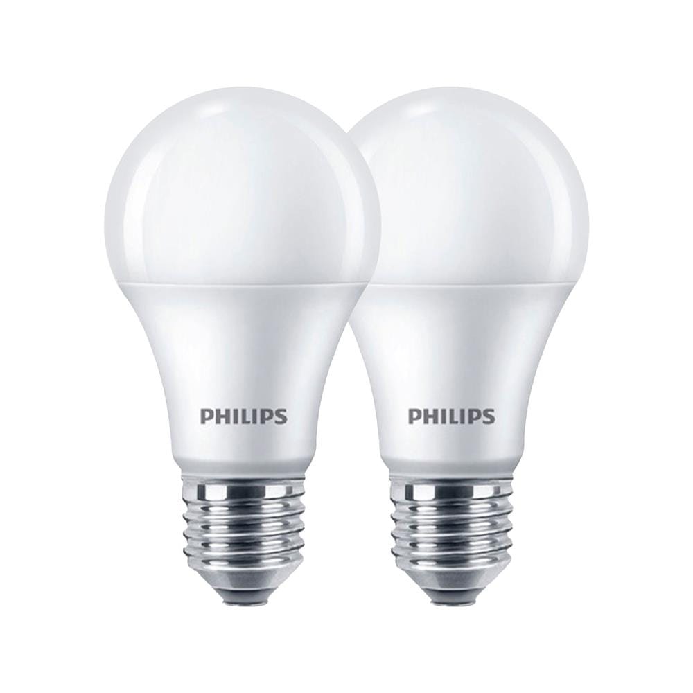 หลอด LED PHILIPS ESSENTIAL 13 วัตต์ WARM WHITE E27 แพ็ก 2 ชิ้น