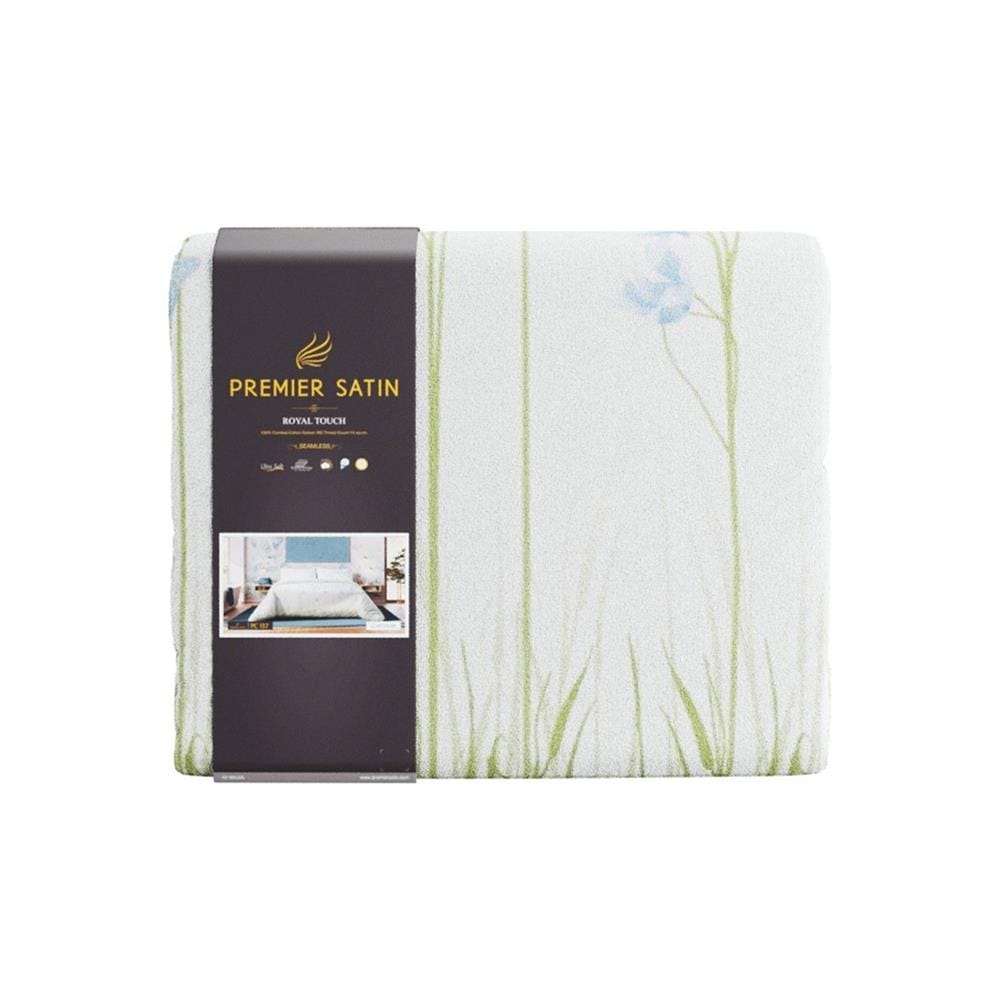ผ้านวม PREMIER SATIN ROYAL TOUCH PRINT 100X90 นิ้ว PC137