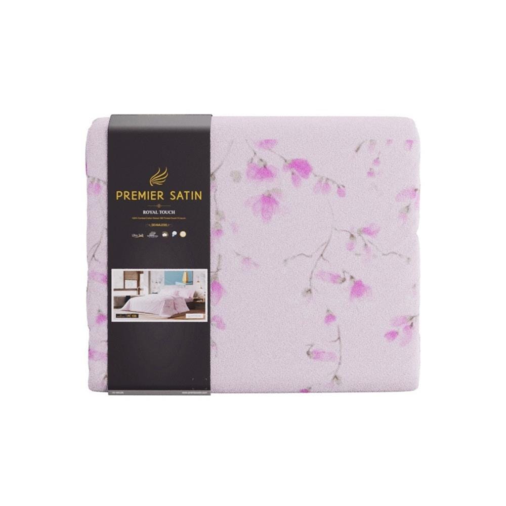 ผ้านวม PREMIER SATIN ROYAL TOUCH PRINT 100X90 นิ้ว PC138