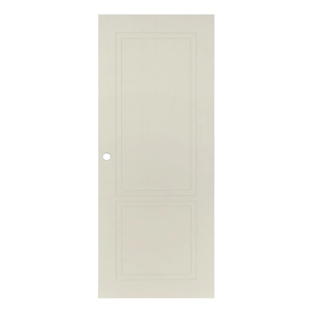 ประตูภายนอก UPVC เจาะลูกบิด MODERNWOOD MWN025 80x200 ซม. สีเบจ