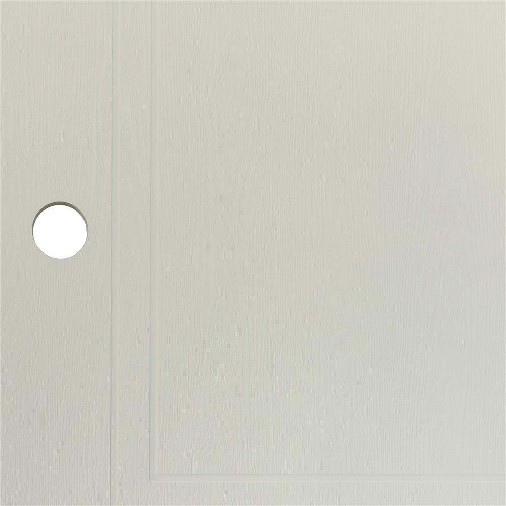 ประตูห้องน้ำ UPVC เจาะลูกบิด MODERNWOOD MLIR025 70X200 ซม. สีเบจ