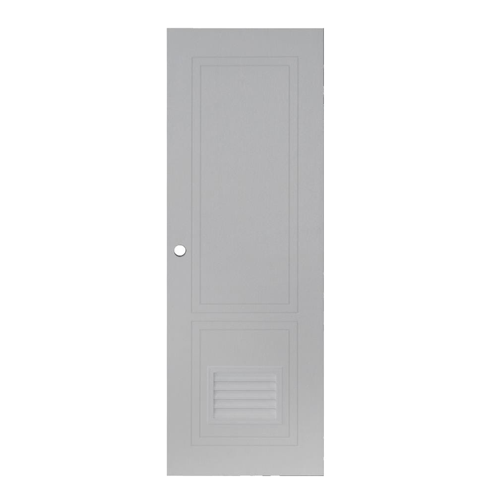 ประตูห้องน้ำ UPVC MODERNWOOD MLIR025 70X200 ซม. สีเทา เจาะลูกบิด