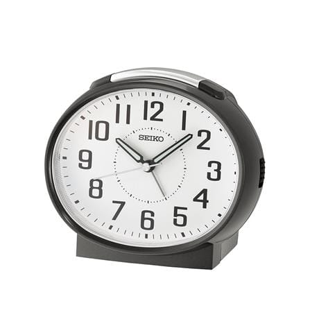 นาฬิกาปลุก SEIKO CLOCKS QHK059K 4.4X5 นิ้ว สีดำ_0